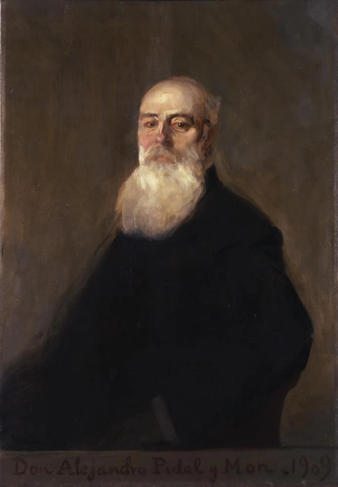 Ritratto di Alejandro Pidal y Mon - Hispanic Society of America, New York